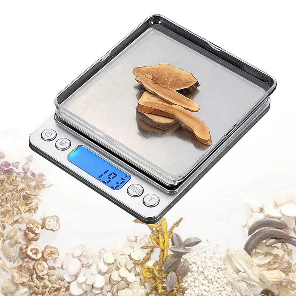 High-Precision Digital Pocket Scale – 3000g/0.1g Electronic Weighing Scale