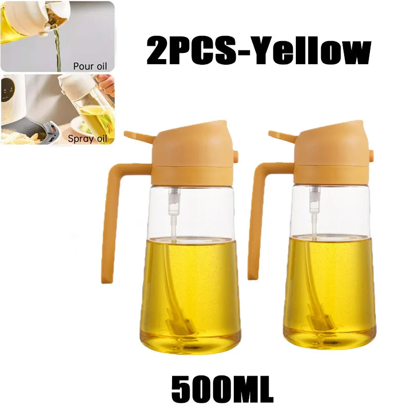 200/300/500ml Oil Spray Bottle BBQ Cooking Olive Oil Sprayer