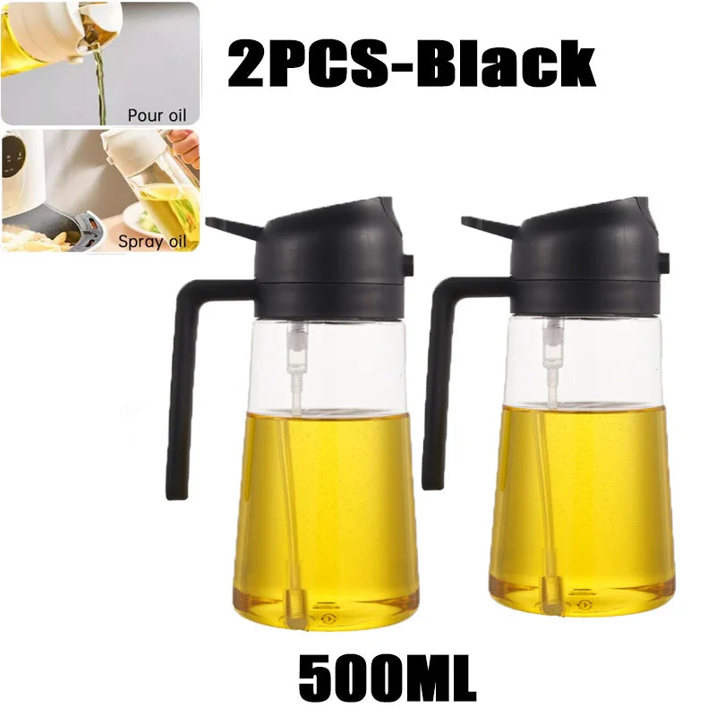 200/300/500ml Oil Spray Bottle BBQ Cooking Olive Oil Sprayer