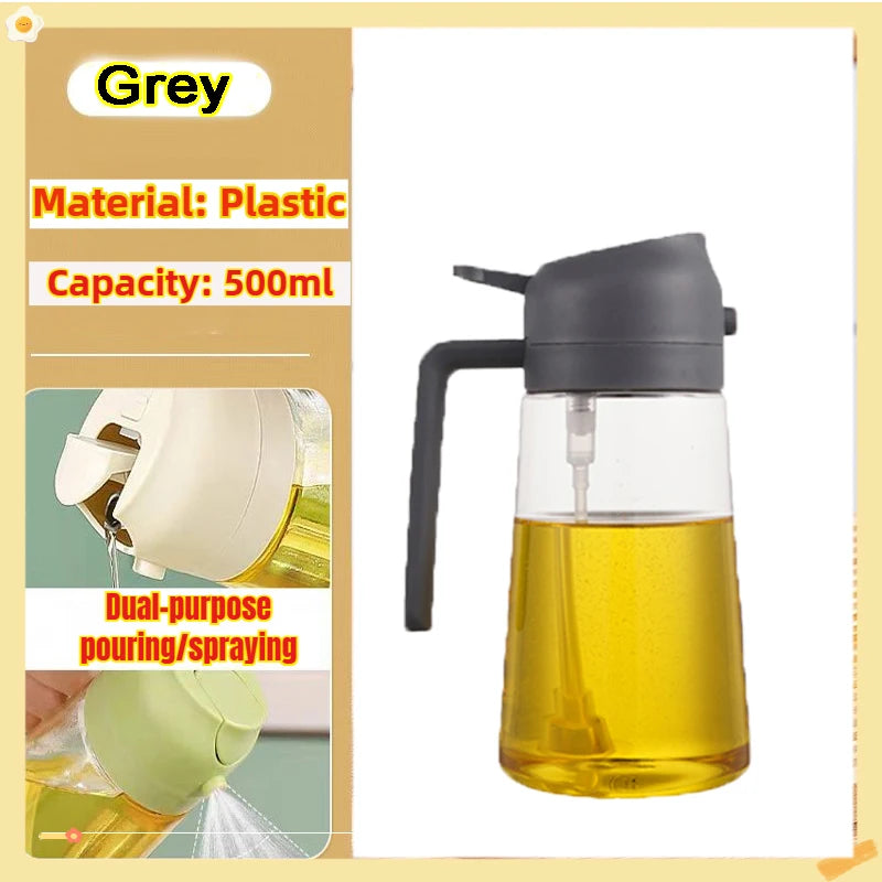200/300/500ml Oil Spray Bottle BBQ Cooking Olive Oil Sprayer