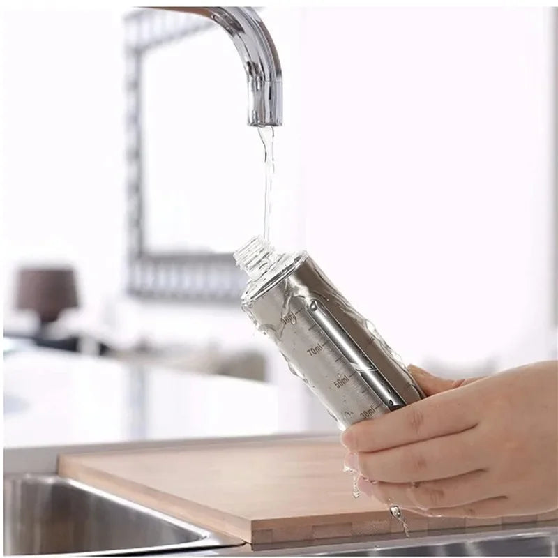 Edelstahl Ölsprühflasche