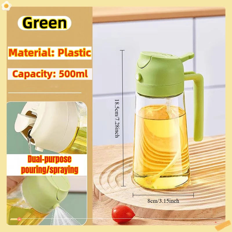 200/300/500ml Oil Spray Bottle BBQ Cooking Olive Oil Sprayer