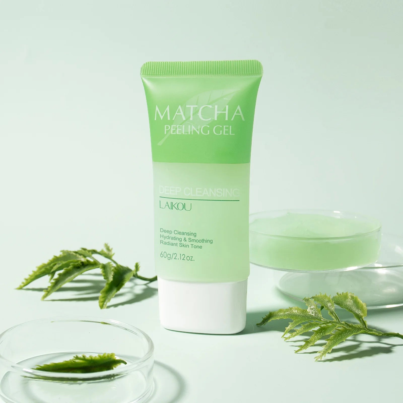Refresh your skin with LAIKOU Matcha Exfoliating