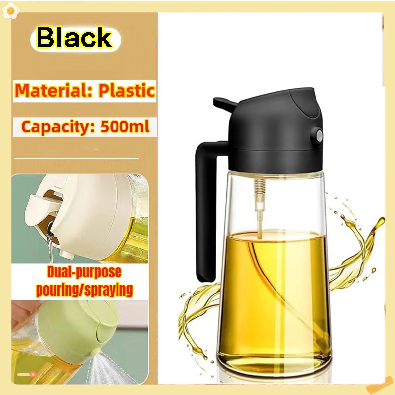 200/300/500ml Oil Spray Bottle BBQ Cooking Olive Oil Sprayer