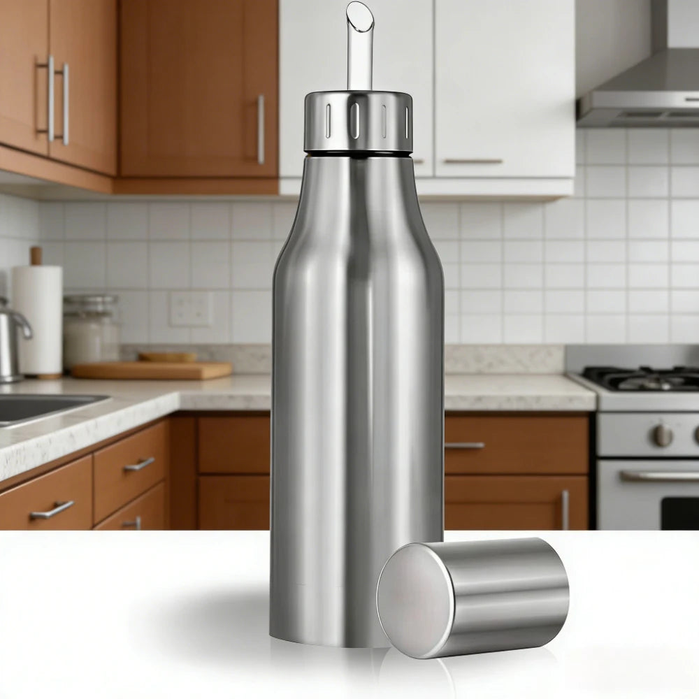 Stainless Steel Oil Dispenser Bottle