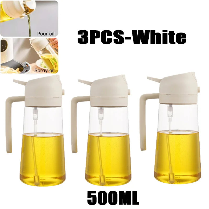 200/300/500ml Oil Spray Bottle BBQ Cooking Olive Oil Sprayer